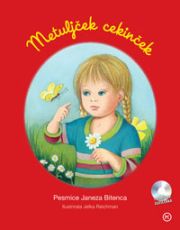 Metuljček cekinček - Glasbena slikanica s CD-jem