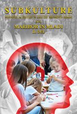 Naslovnica zbornika SUBKULTURE: Maribor in mladi, urednik Andrej Naterer
