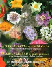 Cvetne formule rastlinskih družin v Botaničnem vrtu Univerze v Ljubljani
