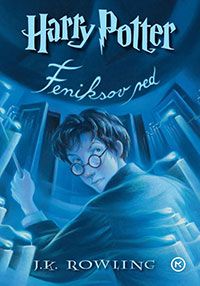 Naslovnica knjige Harry Potter 5: Feniksov red avtorice J. K. Rowling