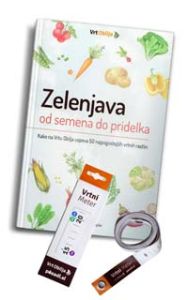Knjiga od zelenjave do pridelka in Vrtni meter