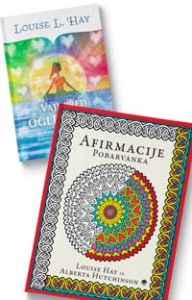 Komplet Louise Hay za ljubeč odnos do sebe 