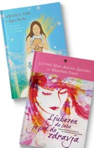 Komplet Louise Hay za mirno in srečno življenje