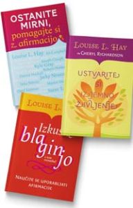 Komplet Louise L. Hay za srečno življenje