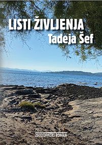 Naslovnica knjige Listi življenja avtorice Tadeje Šef