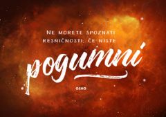 Razglednica Ne morete spoznati resničnosti