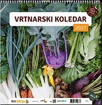Naslovnica izdelka Vrtnarski koledar 2027 Vrta Obilja