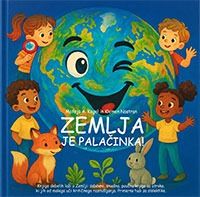 Naslovnica knjige Zemlja je palačinka avtorice Mateje A. Kegel